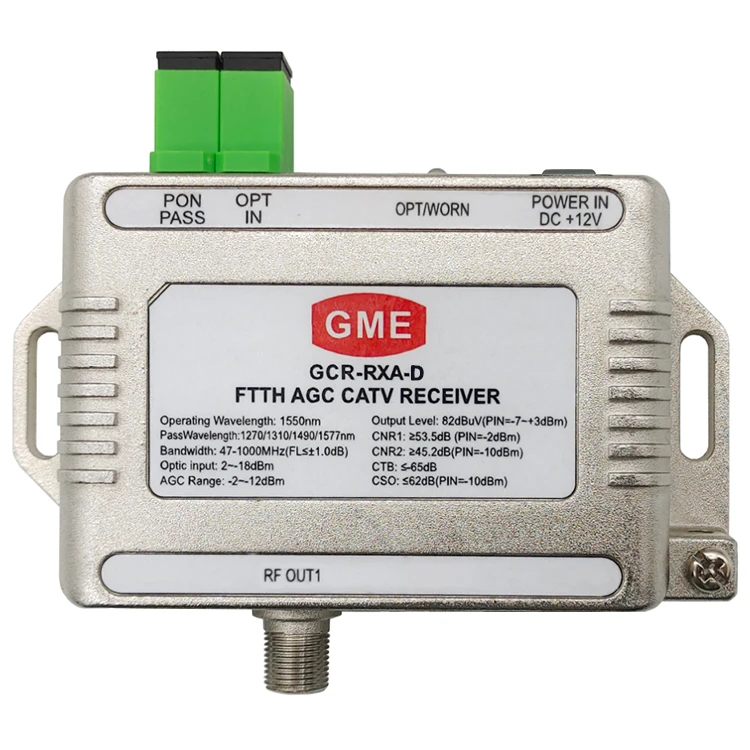 FTTH CATV MOTTAGARE