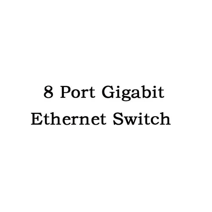 8-portars Gigabit Ethernet-switch