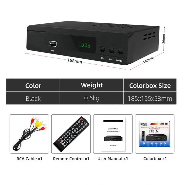 ISDB-T Set Top Box ISDB-T Set Top Box